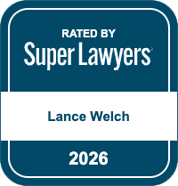 Rated by Super Lawyers | Lance Welch 2026